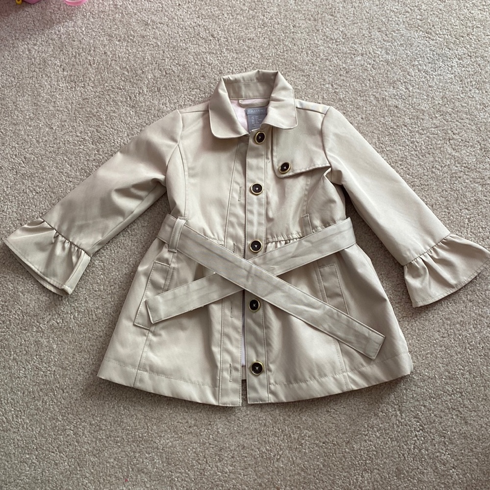 Tahari Toddler Girl Peacoat
